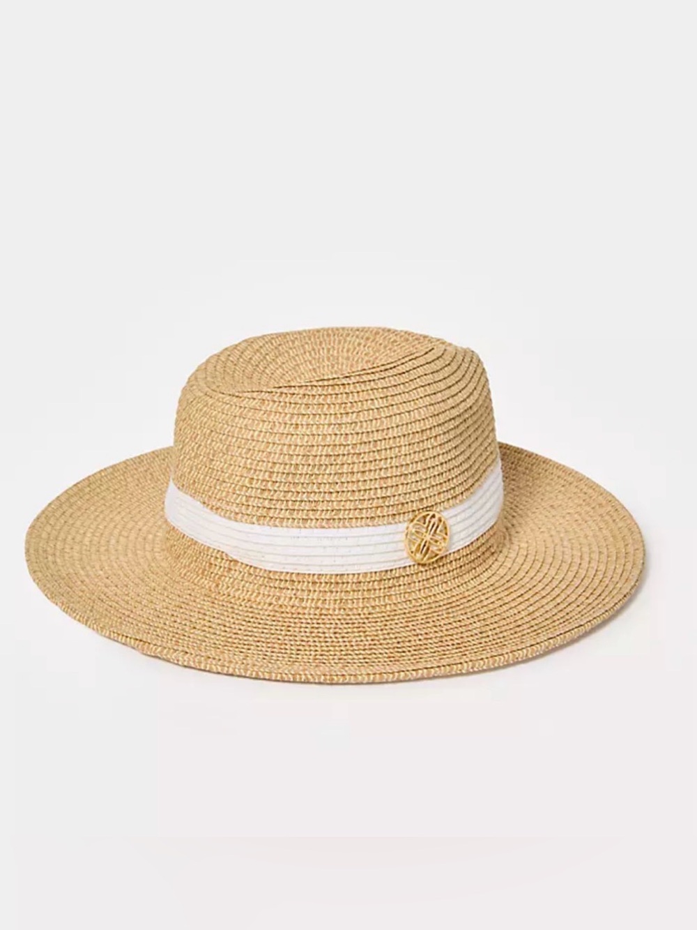 NWT 🌟 Lilly Pulitzer 🌟 Shade Seeker Hat in Resort White 🌟 M/L